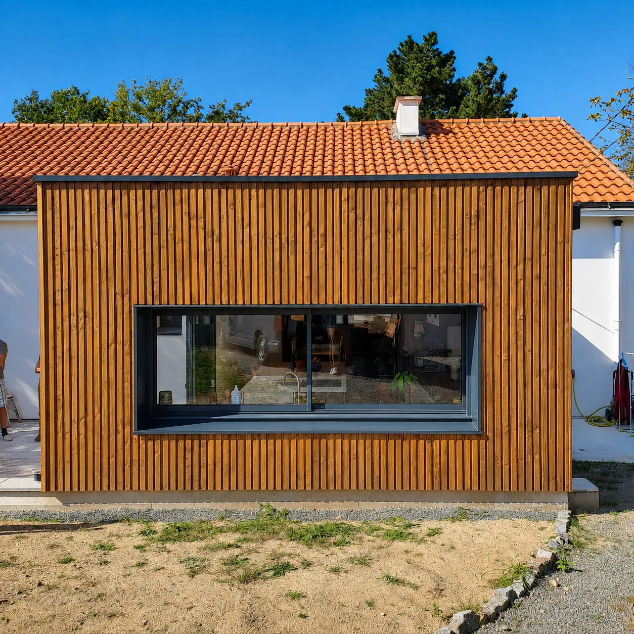 BOITE A CUISINER, rénovation et extension d'une maison individuelle, agglomération nantaise (44)