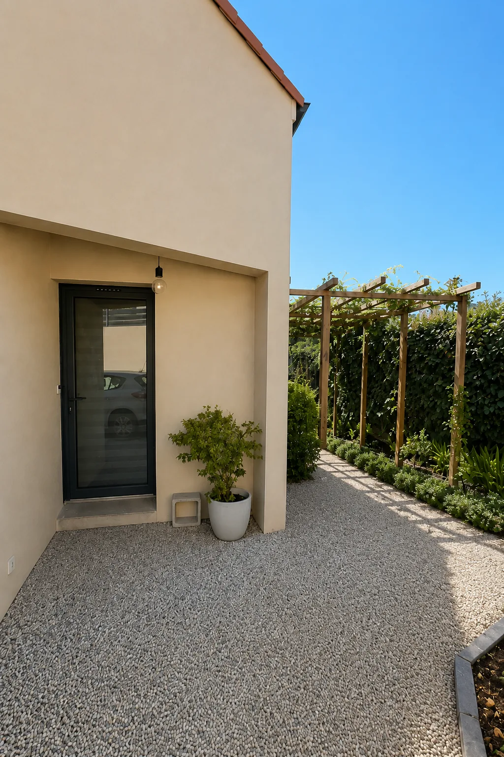 BORDS DE SEVRE, construction d'une maison individuelle, agglomération clissonaise (44)
