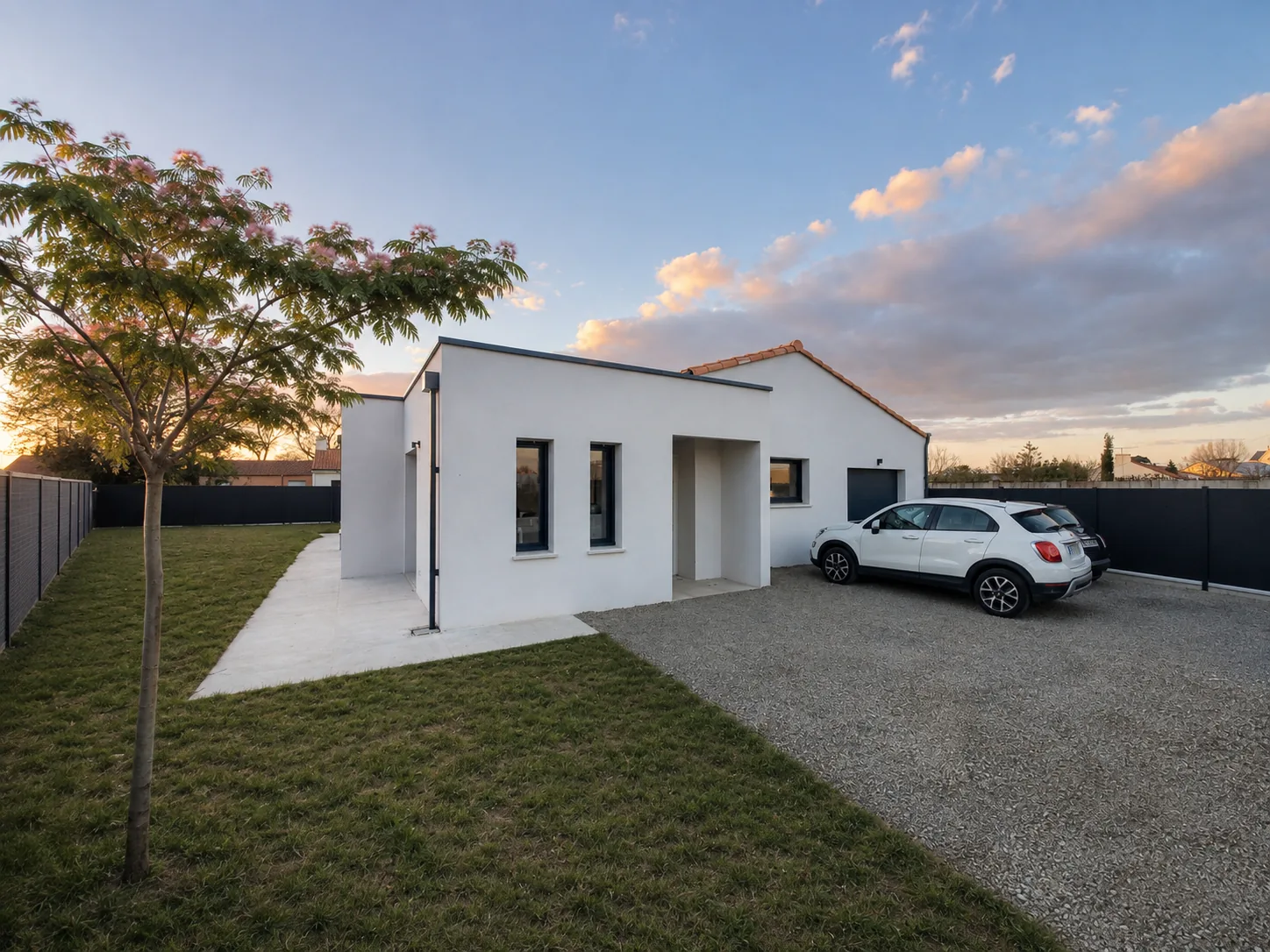 Projet DOUBLE MIXTE, construction d'une maison individuelle, Pays de Retz (44)