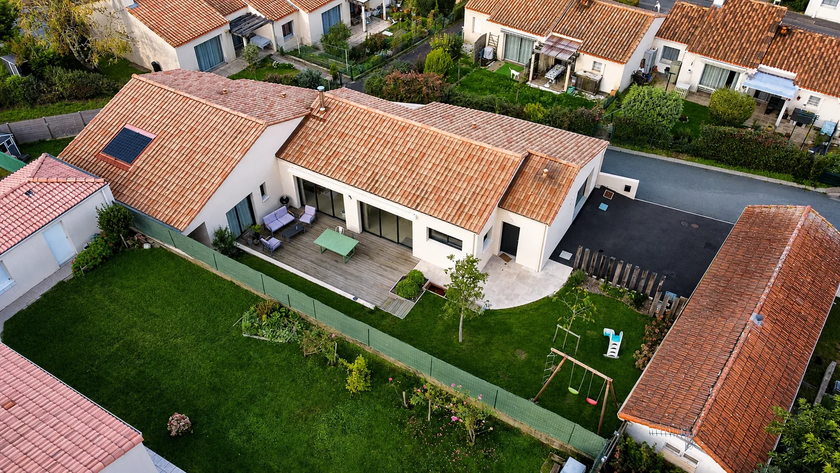 GIGOGNES, construction d'une maison individuelle, La Roche-sur-Yon