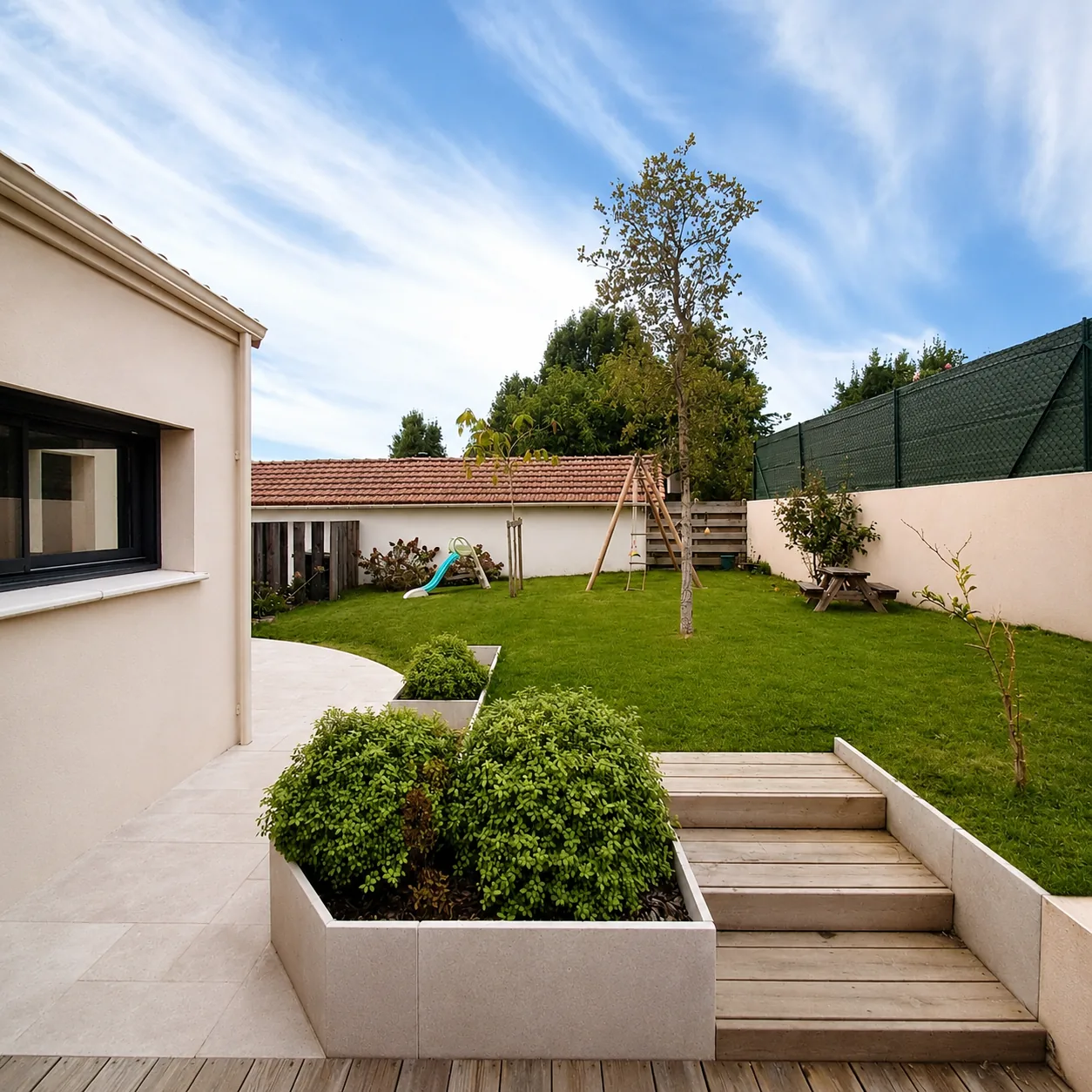 GIGOGNES, construction d'une maison individuelle, La Roche-sur-Yon