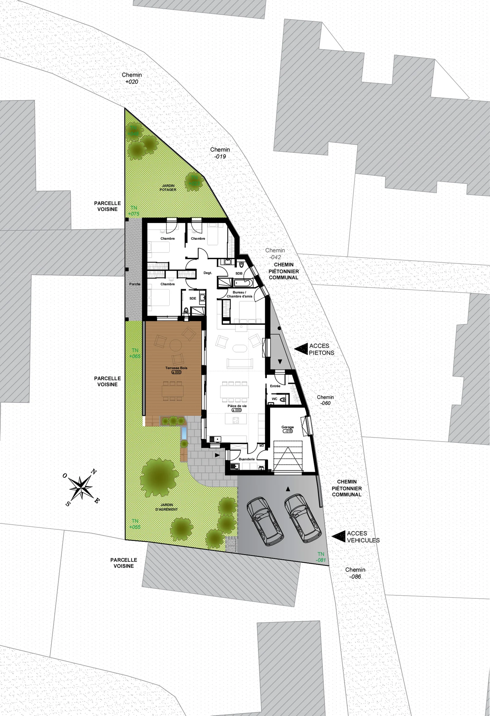 Cliquer pour agrandir le plan Plan du projet GIGOGNES
