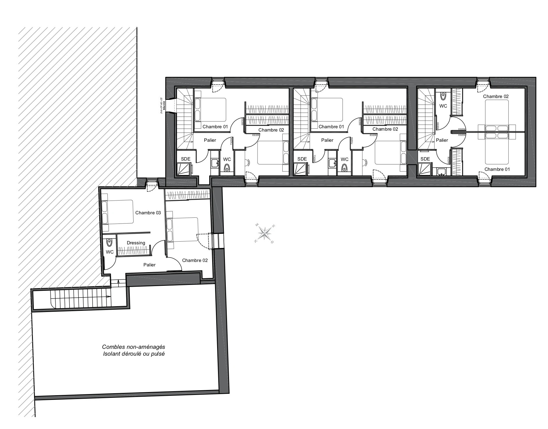 Plan de l'étage, HERITAGE