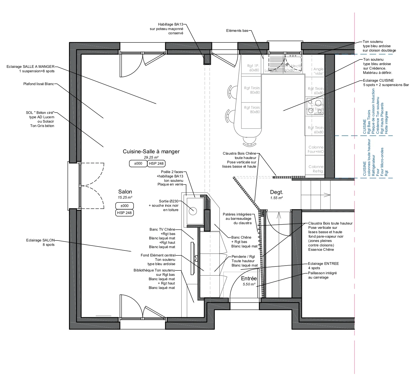 Plan du projet LE GRAND BLEU