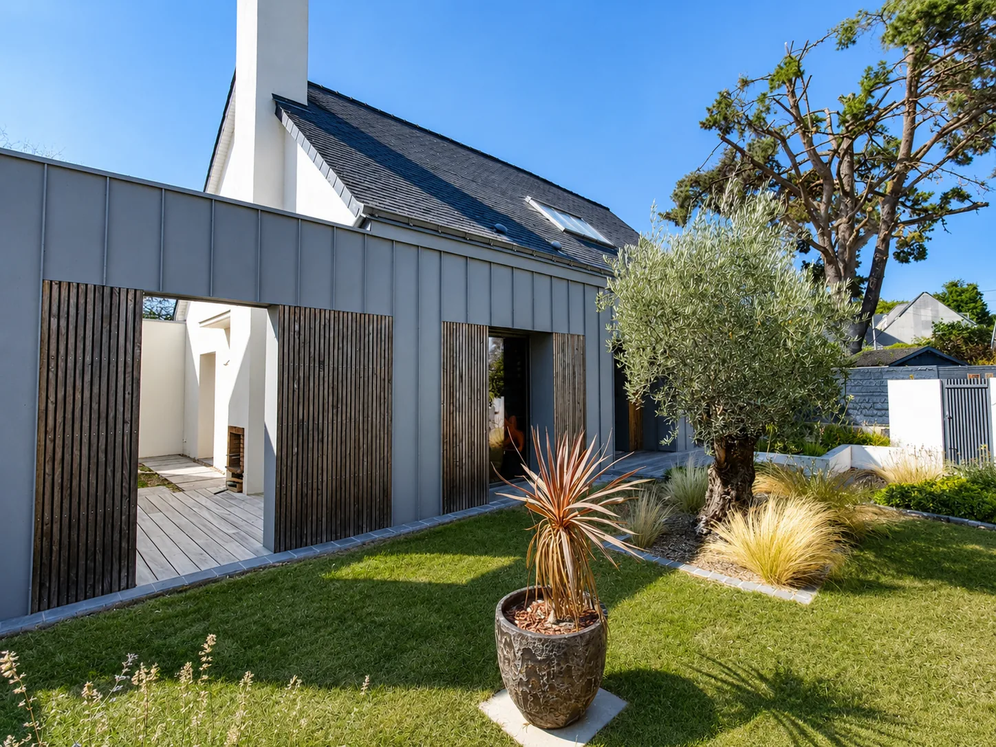 METAMORPHOSE, rénovation et extension d'une maison individuelle, agglomération nantaise (44)