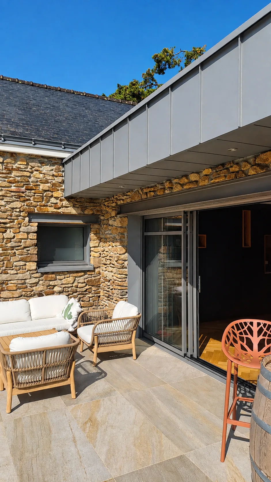 METAMORPHOSE, rénovation et extension d'une maison individuelle, agglomération nantaise (44)