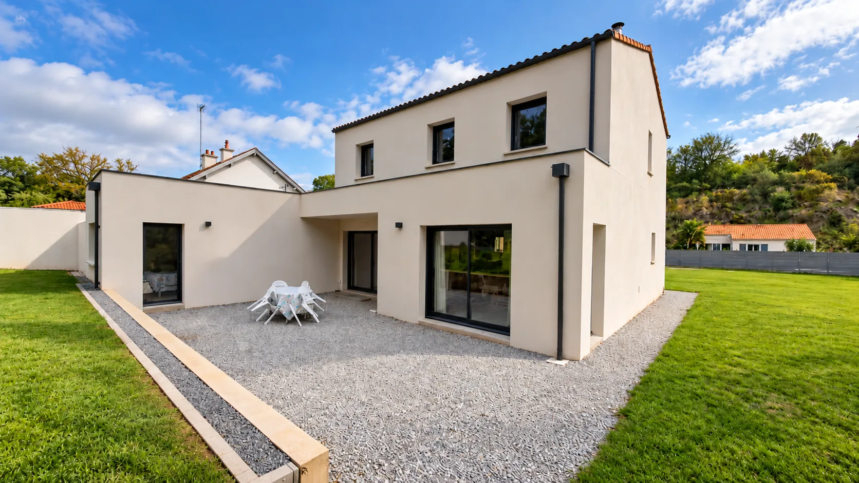 PASSAGE A GUÉ, construction d'une maison individuelle, agglomération nantaise (44)